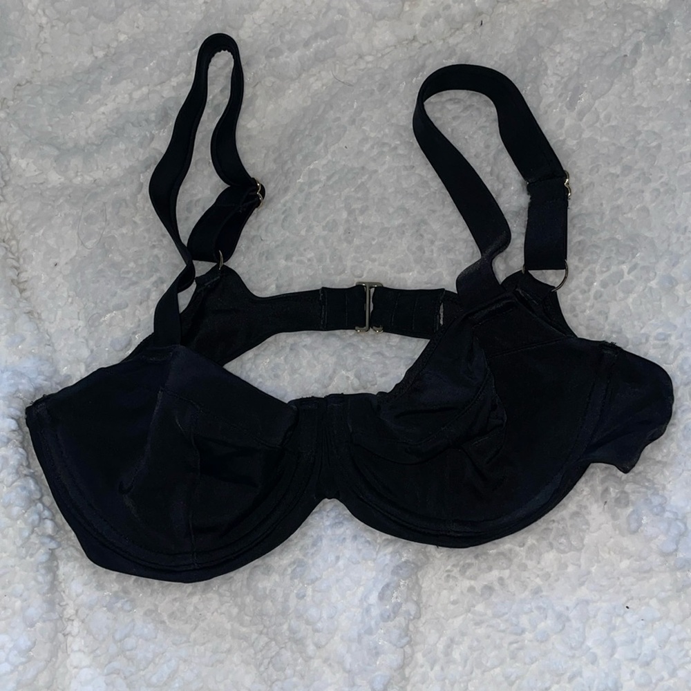 Black bralette bikini top VS